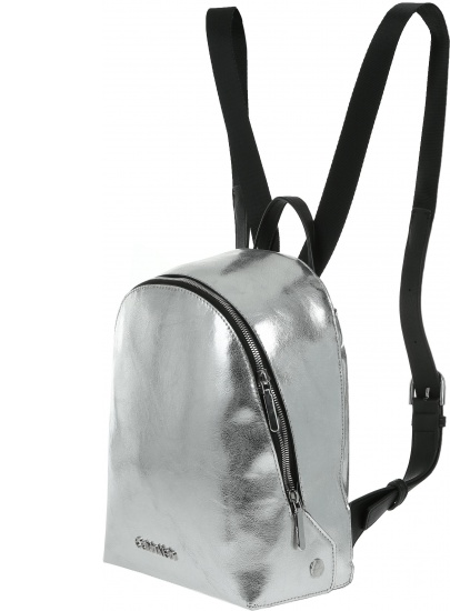 Srebrny Plecak CALVIN KLEIN Snap Sml Backpack K60K604926 067 -