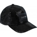 CZARNA CZAPKA CALVIN KLEIN SEQUIN CAP K60K604898 001