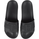 Czarne Klapki Tommy Hilfiger TH SEASONAL POOL SLI BLACK - Klapki