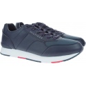 Granatowe Półbuty Tommy Hilfiger CORPORATE LEATHER RU MIDNIGHT