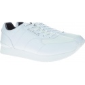 Białe półbuty Tommy Hilfiger CORPORATE LEATHER RU WHITE -