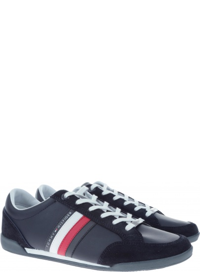 Półbuty Tommy Hilfiger CORPORATE MATERIAL M MIDNIGHT - Półbuty