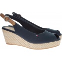 Espadryle Tommy Hilfiger ICONIC ELBA BASIC SL MIDNIGHT -