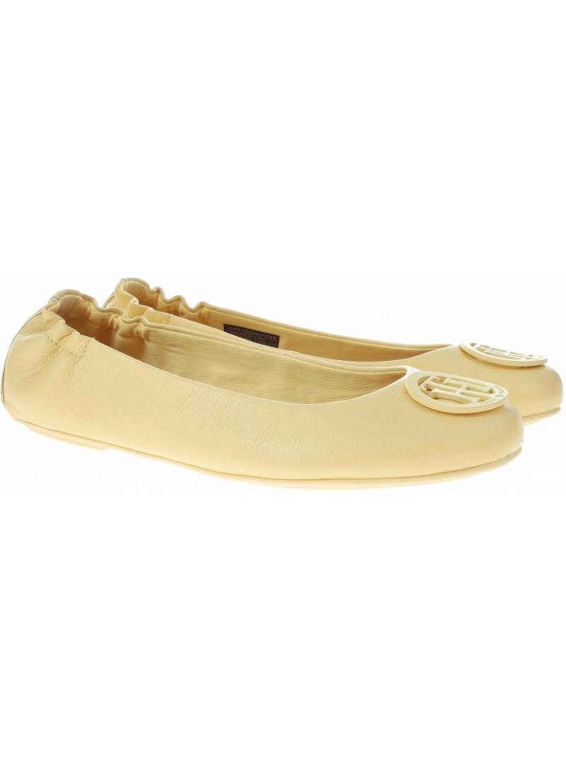 Wedges TOMMY HILFIGER FLEXIBLE LEATHER BAL Golden Haze FW0FW04073 731 | EN