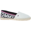 Espadryle Tommy Hilfiger POP WEBBING ESPDRILL WHITE - Espadryle