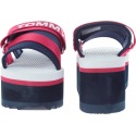 Klapki Tommy Hilfiger SPORTY NEOPRENE FLAT RWB - Klapki
