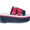Klapki Tommy Hilfiger SPORTY NEOPRENE FLAT RWB - Klapki