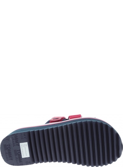 Klapki Tommy Hilfiger SPORTY NEOPRENE FLAT RWB - Klapki