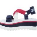 Sandały Tommy Hilfiger SPORTY NEOPRENE FLAT RWB - Sandały