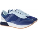 Półbuty Tommy Hilfiger GLITTER CITY SNEAKER TOMMY NAVY - Półbuty