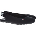 Baleriny Tommy Hilfiger SPORTY SLING BACK BA BLACK - Baleriny