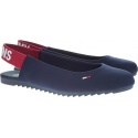 Baleriny Tommy Hilfiger SPORTY SLING BACK BA Navy - Baleriny