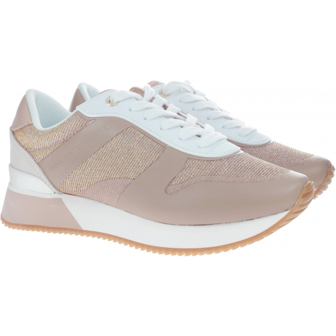 Półbuty Tommy Hilfiger GLITTER CITY SNEAKER MONROVIA - Półbuty