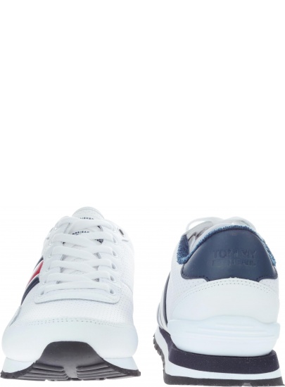 Półbuty Tommy Hilfiger LIFESTYLE TOMMY JEAN WHITE - Półbuty