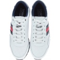 Półbuty Tommy Hilfiger LIFESTYLE TOMMY JEAN WHITE - Półbuty