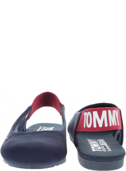 Baleriny Tommy Hilfiger SPORTY SLING BACK BA Navy - Baleriny