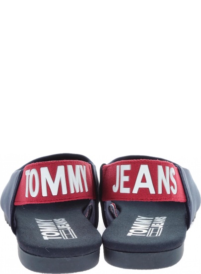 Baleriny Tommy Hilfiger SPORTY SLING BACK BA Navy - Baleriny
