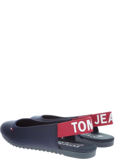 Baleriny Tommy Hilfiger SPORTY SLING BACK BA Navy - Baleriny