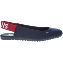 Baleriny Tommy Hilfiger SPORTY SLING BACK BA Navy - Baleriny