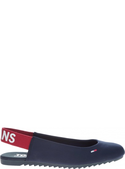 Baleriny Tommy Hilfiger SPORTY SLING BACK BA Navy - Baleriny