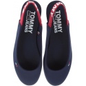 Baleriny Tommy Hilfiger SPORTY SLING BACK BA Navy - Baleriny