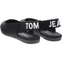 Baleriny Tommy Hilfiger SPORTY SLING BACK BA BLACK - Baleriny