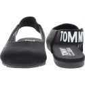 Baleriny Tommy Hilfiger SPORTY SLING BACK BA BLACK - Baleriny