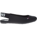 Baleriny Tommy Hilfiger SPORTY SLING BACK BA BLACK - Baleriny