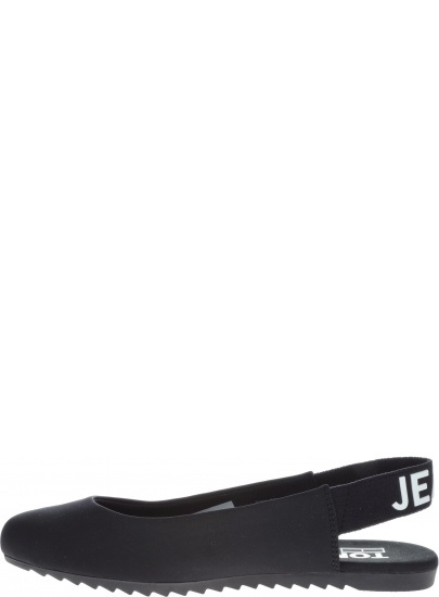 Baleriny Tommy Hilfiger SPORTY SLING BACK BA BLACK - Baleriny