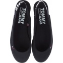 Baleriny Tommy Hilfiger SPORTY SLING BACK BA BLACK - Baleriny