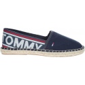 Espadryle Tommy Hilfiger POP WEBBING ESPDRILL MIDNIGHT -