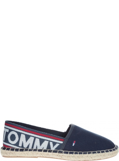 Espadryle Tommy Hilfiger POP WEBBING ESPDRILL MIDNIGHT -