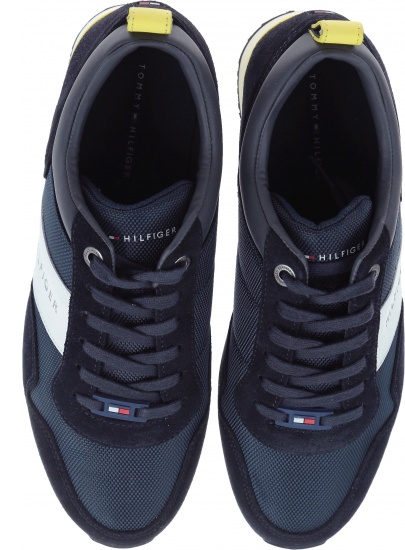 Półbuty Tommy Hilfiger ICONIC MATERIAL MIX MIDNIGHT - Półbuty