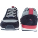 Półbuty Tommy Hilfiger ICONIC MATERIAL MIX MIDNIGHT-LIGHT