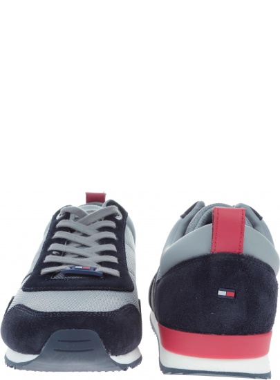 Półbuty Tommy Hilfiger ICONIC MATERIAL MIX MIDNIGHT-LIGHT