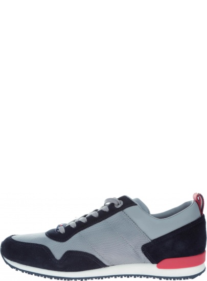 Półbuty Tommy Hilfiger ICONIC MATERIAL MIX MIDNIGHT-LIGHT