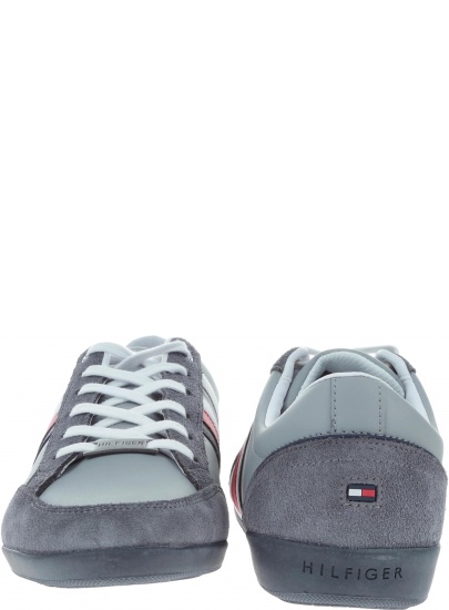 Półbuty Tommy Hilfiger CORPORATE MATERIAL M STEEL GREY - Półbuty