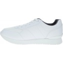 Białe półbuty Tommy Hilfiger CORPORATE LEATHER RU WHITE -