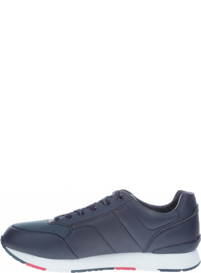 Granatowe Półbuty Tommy Hilfiger CORPORATE LEATHER RU MIDNIGHT