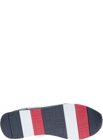 Granatowe Półbuty Tommy Hilfiger CORPORATE LEATHER RU MIDNIGHT