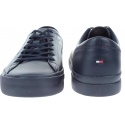 Granatowe Półbuty Tommy Hilfiger CORPORATE LEATHER SN MIDNIGHT