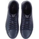 Granatowe Półbuty Tommy Hilfiger CORPORATE LEATHER SN MIDNIGHT