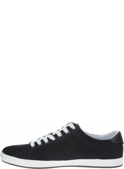 Czarne półbuty Tommy Hilfiger ESSENTIAL FLAG DETAIL BLACK -