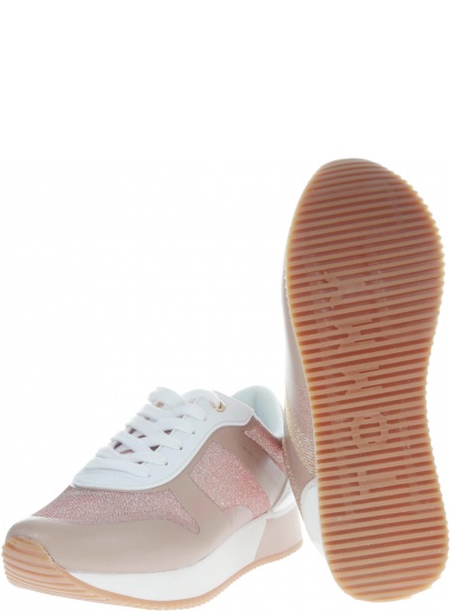 Półbuty Tommy Hilfiger GLITTER CITY SNEAKER MONROVIA - Półbuty