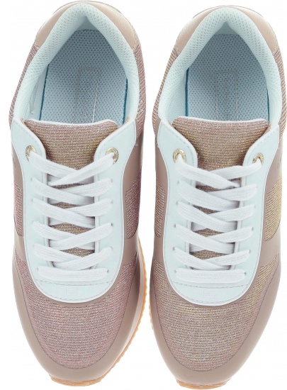 Półbuty Tommy Hilfiger GLITTER CITY SNEAKER MONROVIA - Półbuty