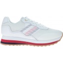 Półbuty Tommy Hilfiger TOMMY CORPORATE RETR WHITE - Półbuty