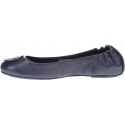 Baleriny Tommy Hilfiger FLEXIBLE LEATHER BAL TOMMY NAVY -