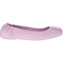 Balerinki Tommy Hilfiger FLEXIBLE LEATHER BAL Pink Lavender -