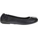 Balerinki Tommy Hilfiger FLEXIBLE LEATHER BAL BLACK - Baleriny