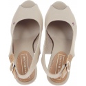Espadryle Tommy Hilfiger ICONIC ELBA BASIC SL COBBLESTONE -